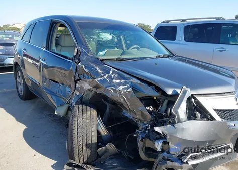 2012 Acura Mdx Technology Package from USA, damaged, VIN 2HNYD2H33CH540454